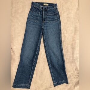 Madewell The Perfect Vintage Wide Leg Jean Size 24